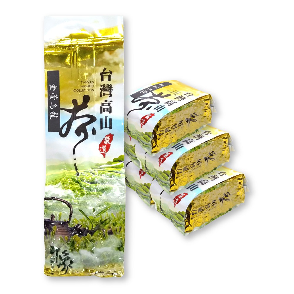 【名池茶業】輕盈奶香高山金萱烏龍茶 單包裝 150g