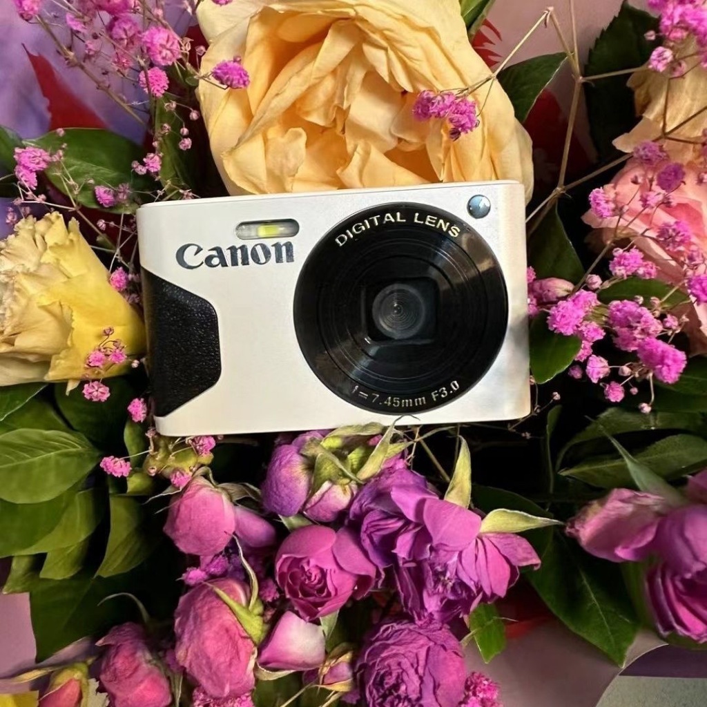 Canon相機 4800萬相機 美版數位相機 4K CCD數位小型相機 便攜式旅遊校園 自拍照相機 交換禮物 情人節禮物