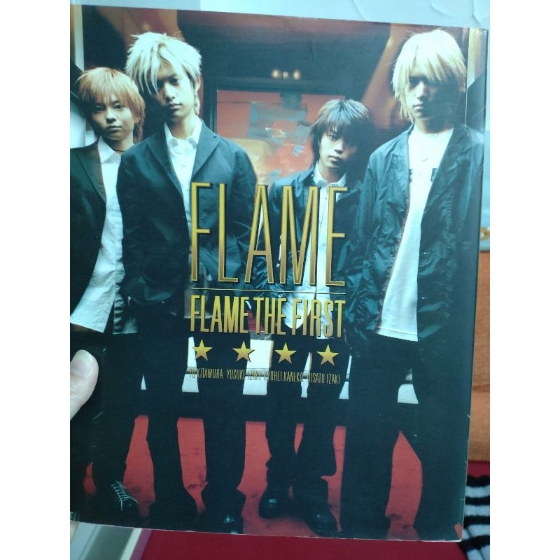 FLAME THE FIRST 日文版寫真書(二手)