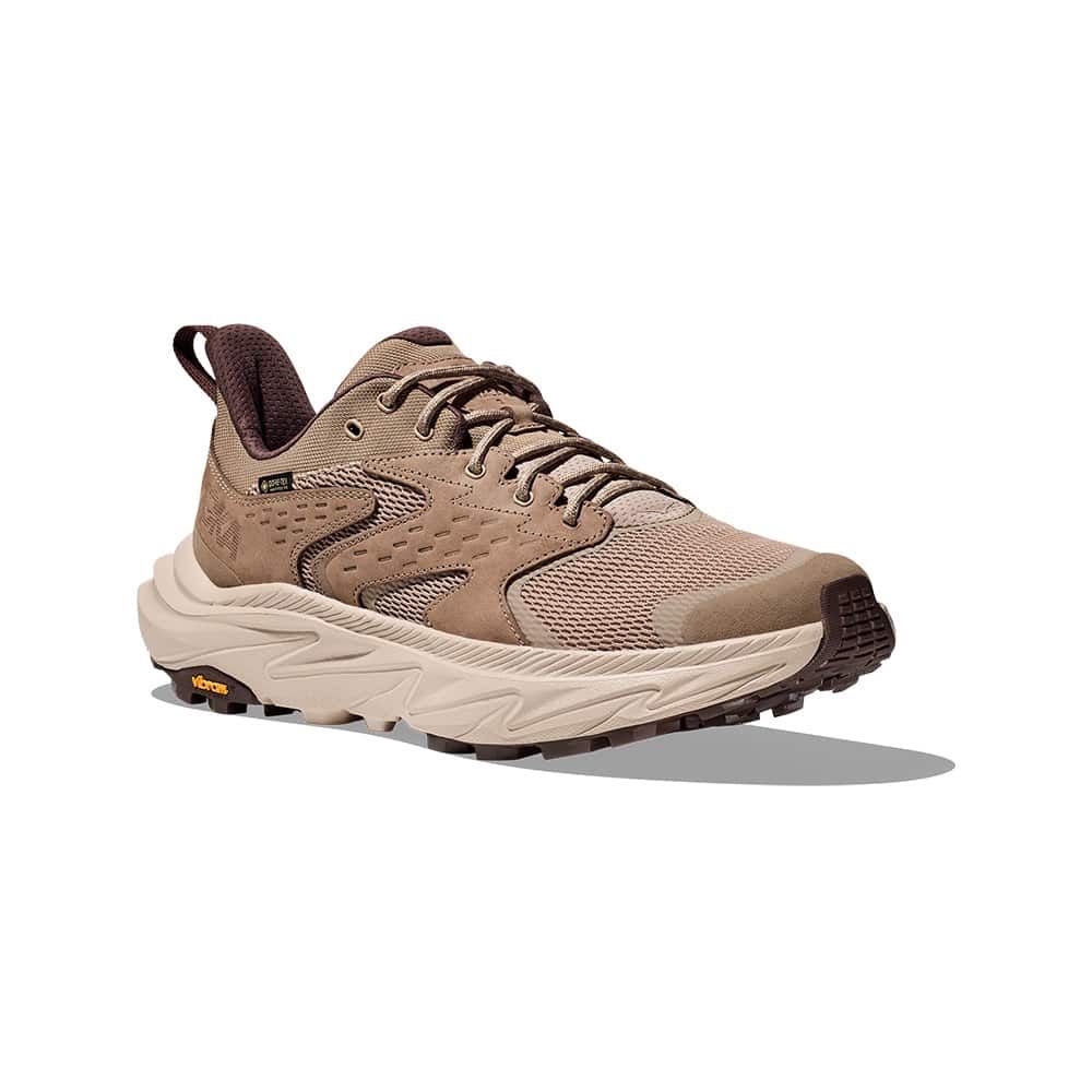 {UG}-HOKA ONE ONE 男 Anacapa 2 Low Goretex登山鞋 沙丘黃/牛津卡其