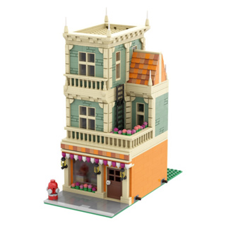 只有電子說明書 無零件 樂高 積木 LEGO MOC 55276 Modular Bakery Shop