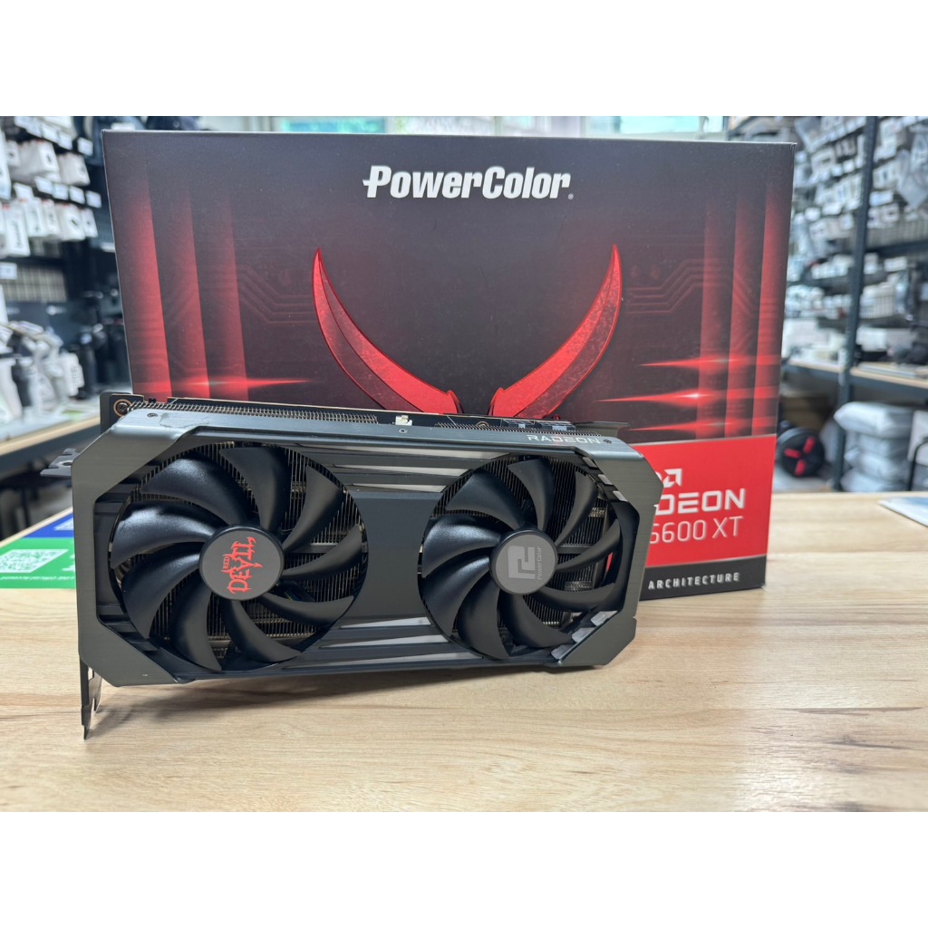 ［現貨在台］撼訊 PowerColor RX6600XT 紅魔 顯示卡 二手 實體店面