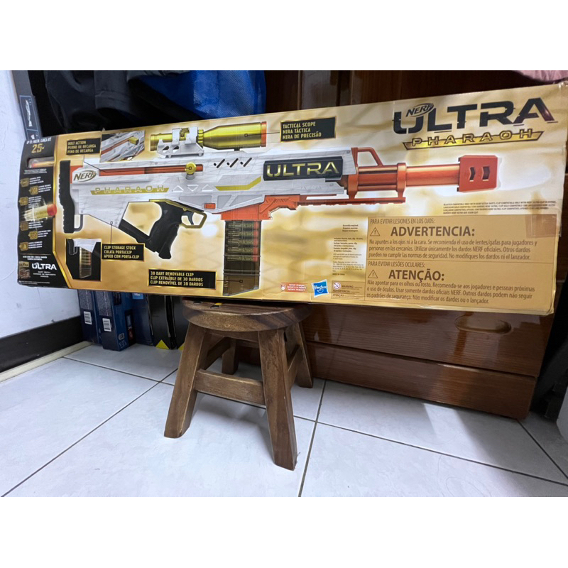 又心小舖。新款 法老王 NERF ULTRA 極限系列 PHARAOH 狙擊發射器 玩具 軟彈發射器