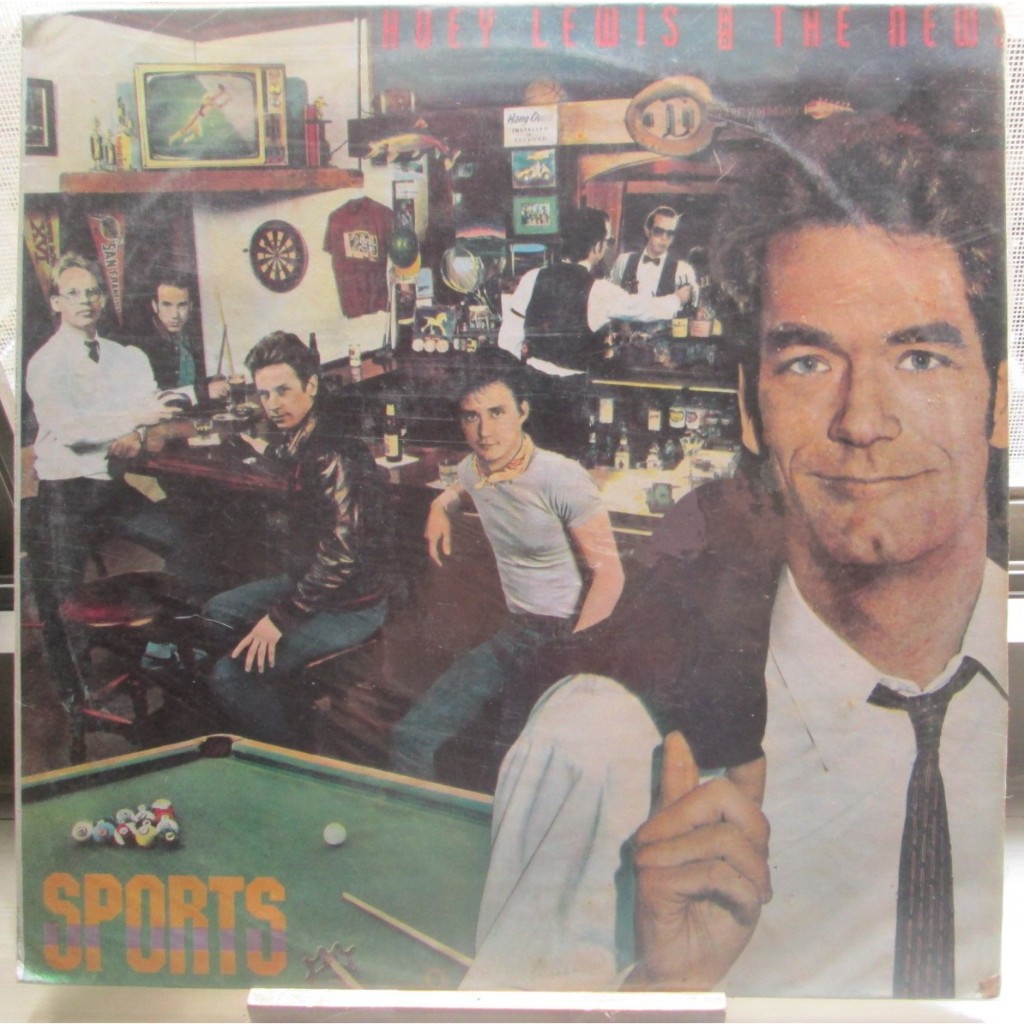 黑膠唱片(片況佳)Huey Lewis And The News-Sports輯,收錄The Heart Of Roll