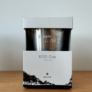 Snow Peak ECO CUP 台中直營店紀念鋼杯 E-120（全新）
