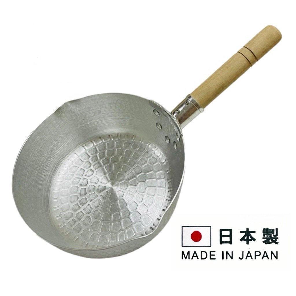 日本狗牌雪平鍋 / 鋁製木柄雪平鍋 / 湯鍋 / 快煮鍋
