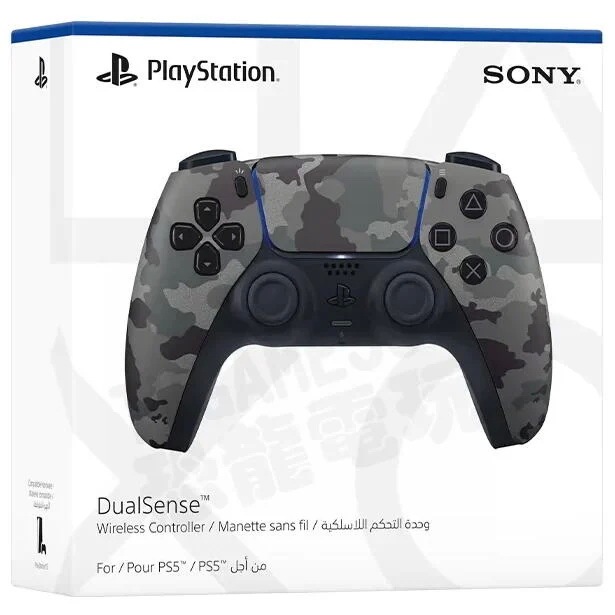 【二手商品】SONY PS5 原廠無線控制器 D5 DUALSENSE 藍牙 手把 深灰迷彩 CFI-ZCT1G06 台