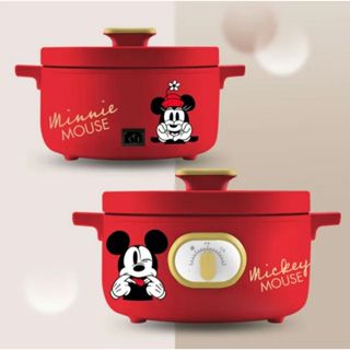 全新 Disney迪士尼 米奇米妮宴紅多功能鍋(MM-CD2101)