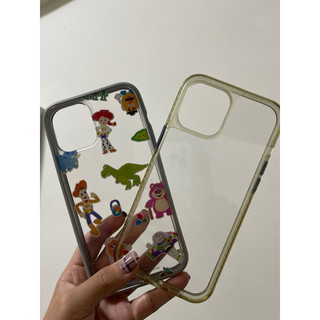 iPhone 12 Pro Max手機殼 藍色雲朵 透明防摔保護殼 按鈕替換