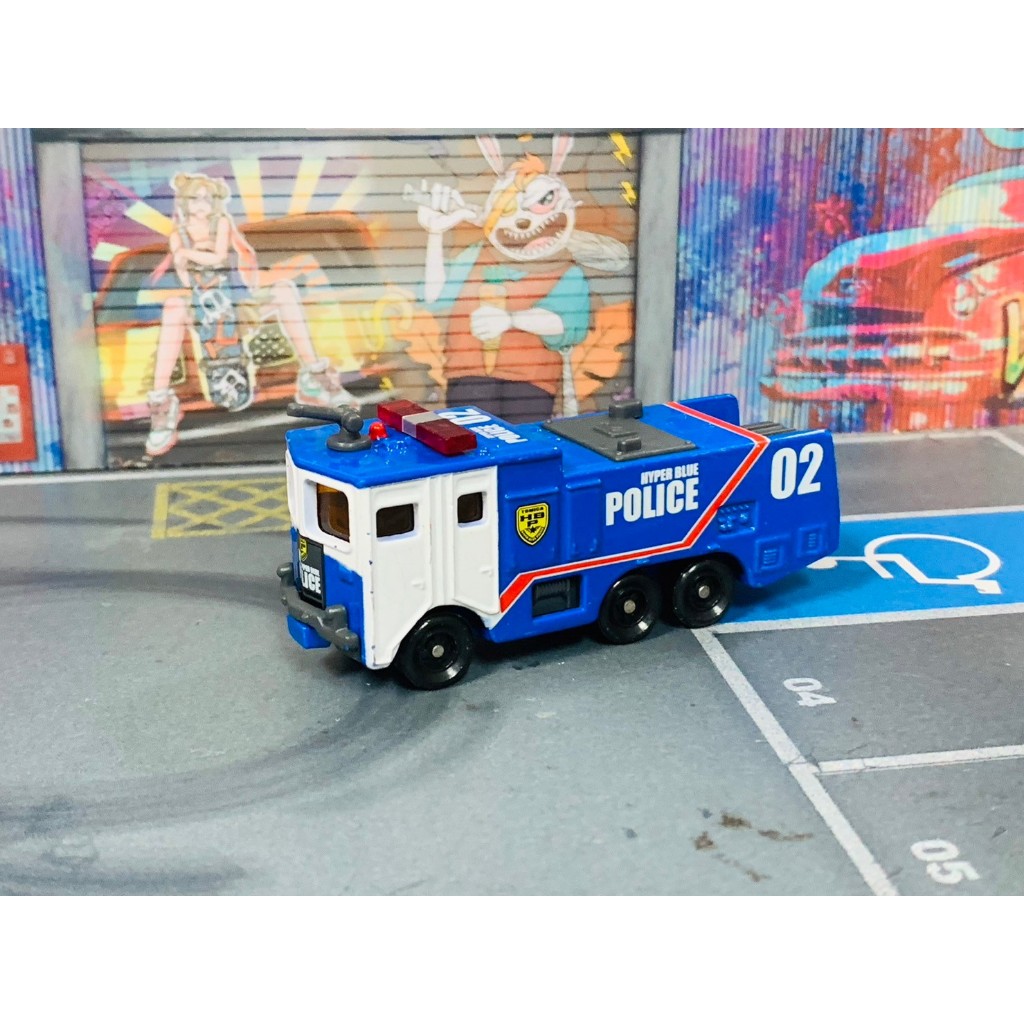 ★TOMICA-A01-無盒二手-HBP02特警隊噴水車