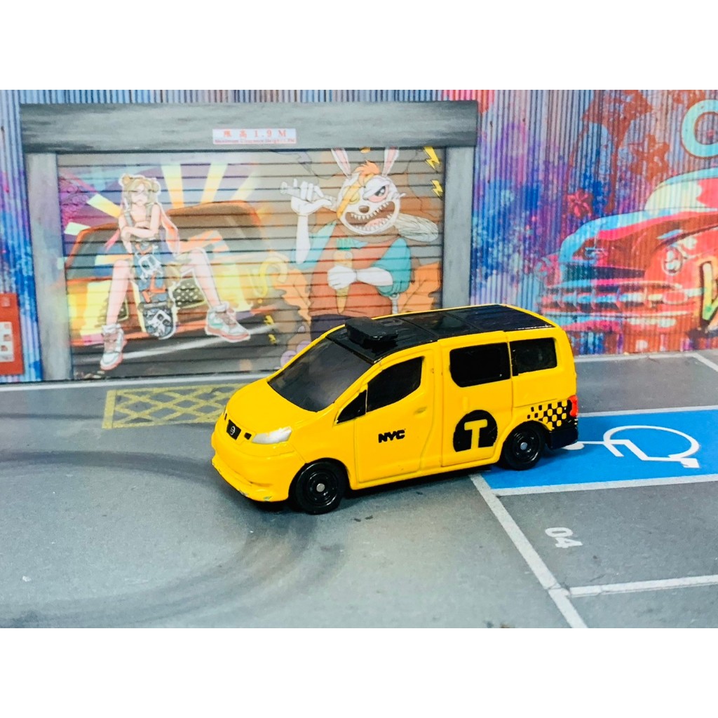 ★TOMICA-A01-無盒二手-NISSAN NV200紐約計程車