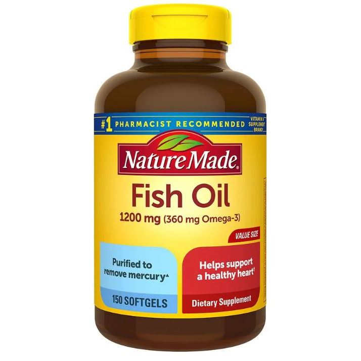 美國萊萃美nature made 魚油 1200 mg150顆(2026/01)
