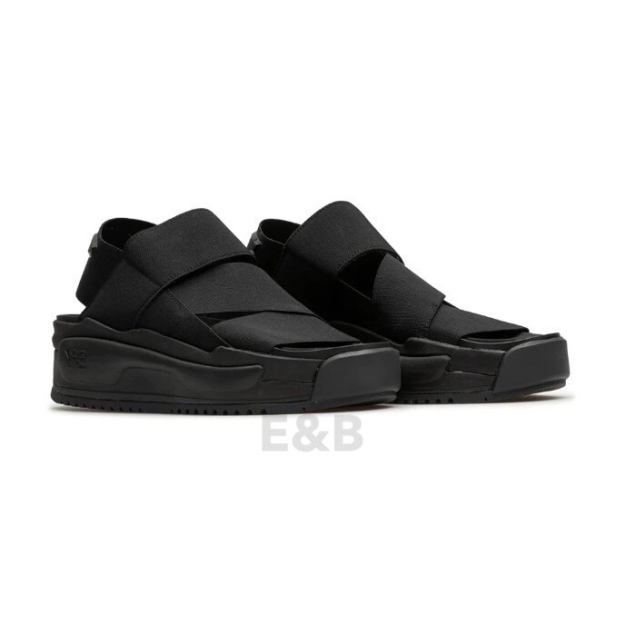 【E&amp;B】Adidas Y-3 Sandals 黑 涼鞋