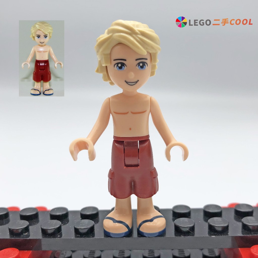 【COOLPON】正版樂高 LEGO【二手】Friends系列 41347 人偶拆賣 Mason frnd265