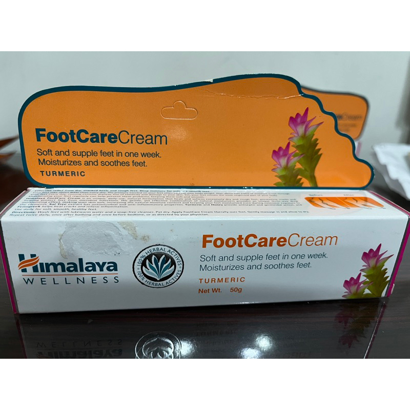 草本護足霜Himalaya footCare Cream印度喜馬拉雅品牌 足部護理滋潤保護乳霜50克蜂蜜薑黃足部修護霜