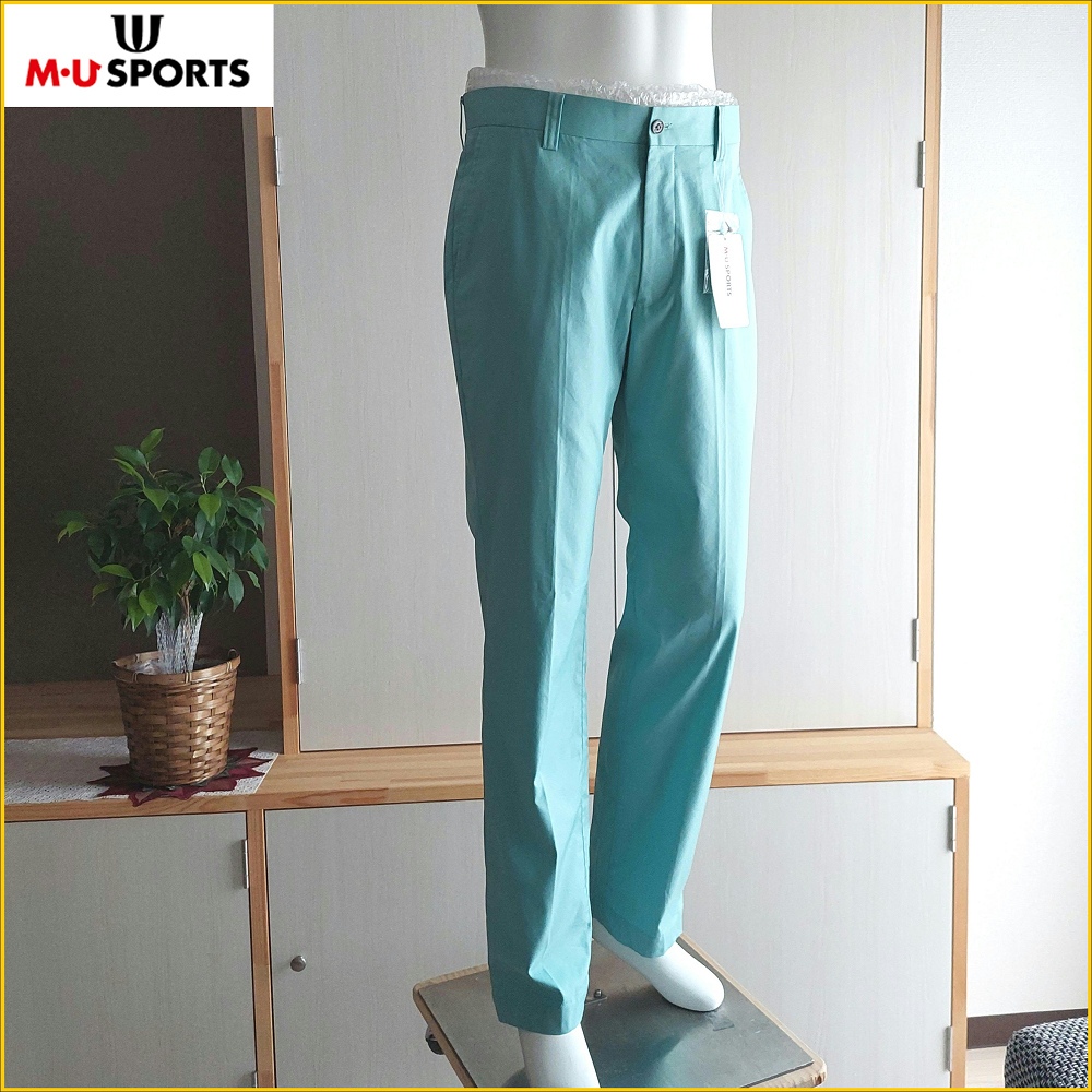 🇯🇵日本新品✈️日本製 高爾夫 長褲 男 35腰 LL号 M.U SPORTS GOLF 高爾夫 彈性球褲 M6633M
