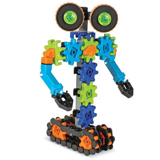 美國Learning Resources 轉轉齒輪建構系列-百變機器人組 / 建構玩具 / 想像力 / 空間概念