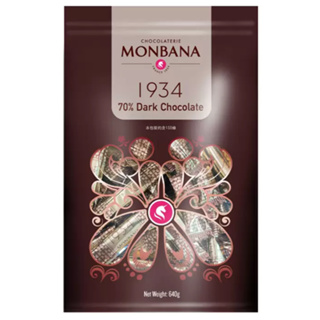 COST代購 好市多 Monbana 1934 70% 迦納 黑巧克力 Ghana Dark Chocolate 零售