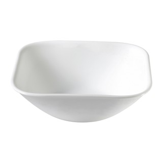 【美國康寧 CORELLE】純白系列 10oz方型小碗