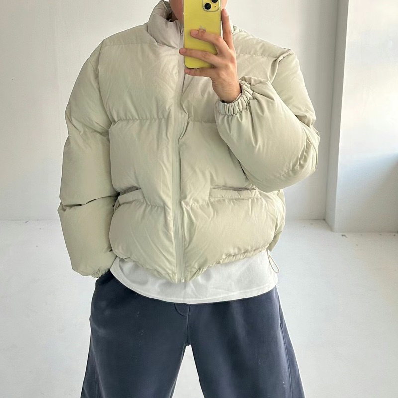 【𝐂𝐈𝐒𝐁】🇰🇷 正韓 韓國選品 防潑水 質感 短版 羽絨外套