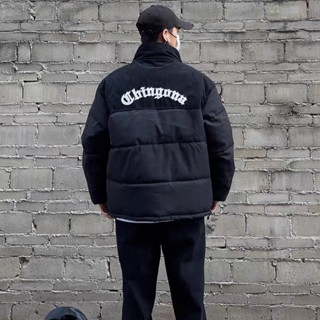 (Gymbear)美式風格 羽絨(臺灣出貨)保暖加厚立領 復古運動戶外慢跑 健身人的外套 韓系