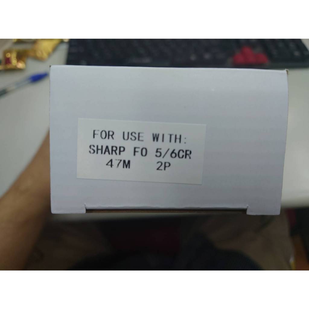 (含稅價)SHARP傳真機轉寫帶5CR/6CR一盒兩入