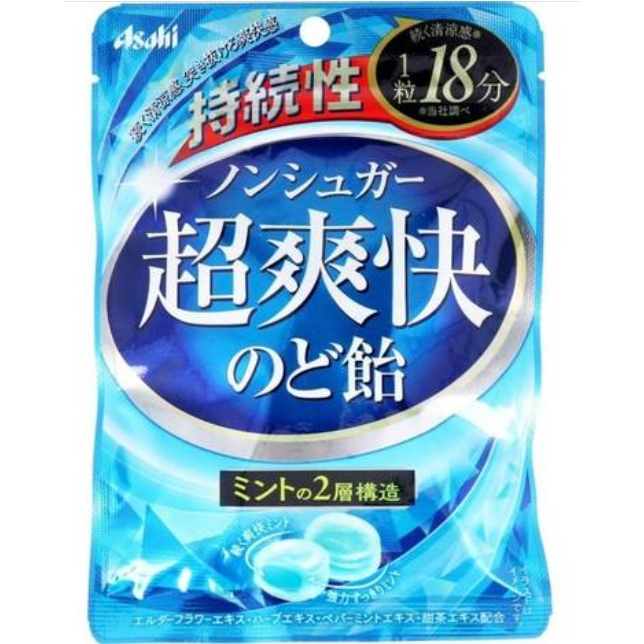日本  Asahi朝日長效型‼️超爽快喉糖/68g 喉糖