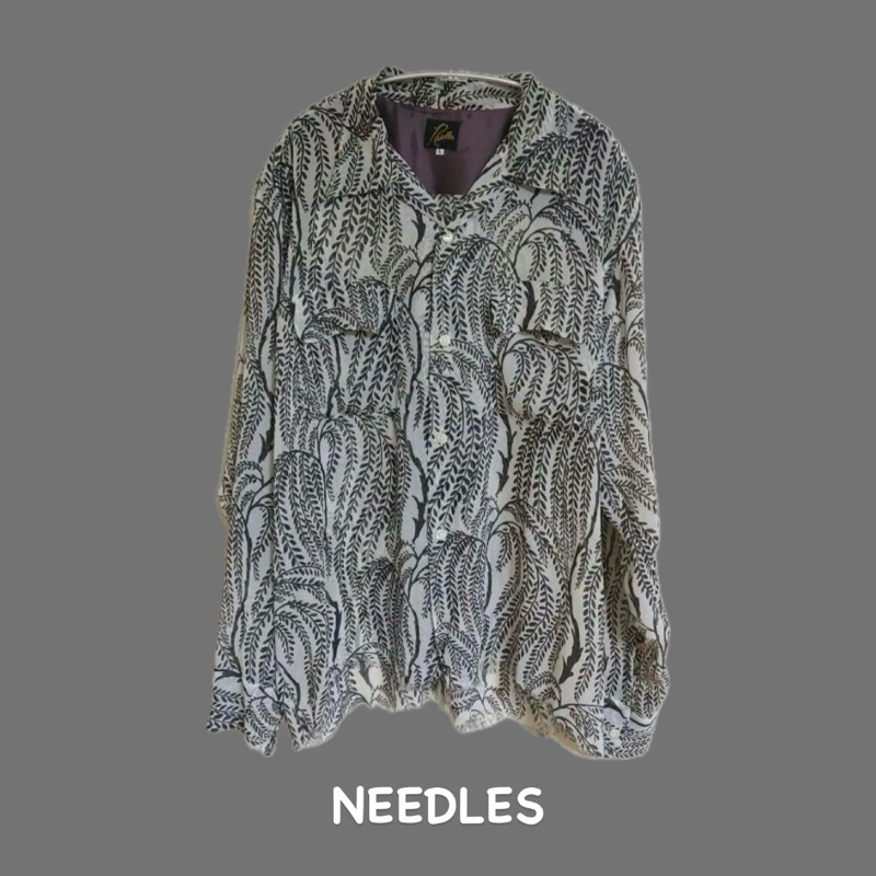 NEEDLES 22SS C.O.B.Classic Shirt 花紋 襯衫 日系 開襟衫