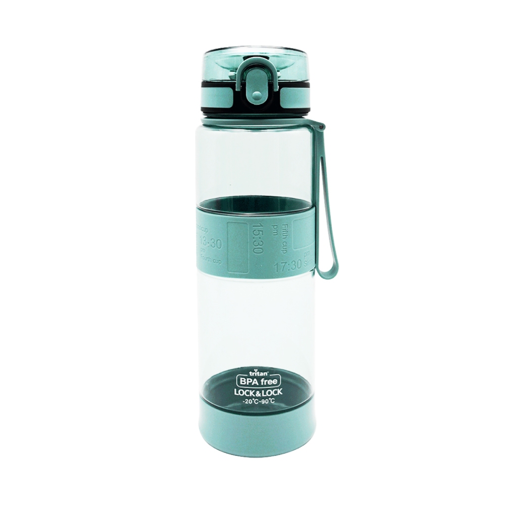 樂扣樂扣 優質矽膠提帶水壺(900ml)-莫蘭迪綠 墊腳石購物網
