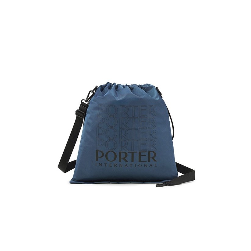 【全新現貨】PORTER 兩用收納斜肩包 波特包 束口袋 束口包 隨身包包