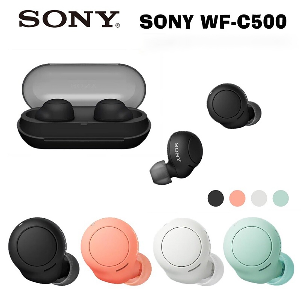 【新品出清限量】SONY 索尼 WF-C500 真無線耳機(黑/白)