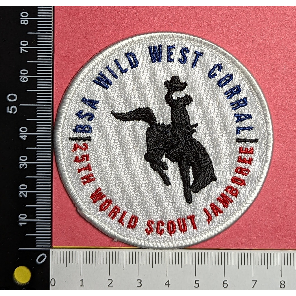 美國威斯康辛州代表團-2023世界童軍大露營(韓國25屆)-徽章制服臂章布章-Scout Jamboree WSJ