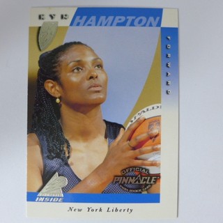 ~Kym Hampton~WNBA球星/金·漢普頓 1997年PINNACLE RC.女子NBA新人籃球卡