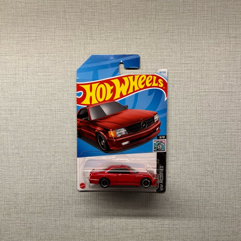 《現貨》 Hotwheels Mercedes-Benz 560 SEC AMG 紅