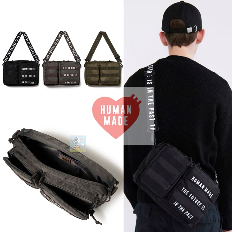 HUMAN MADE MILITARY POUCH LARGE 側背包 肩背包 小包