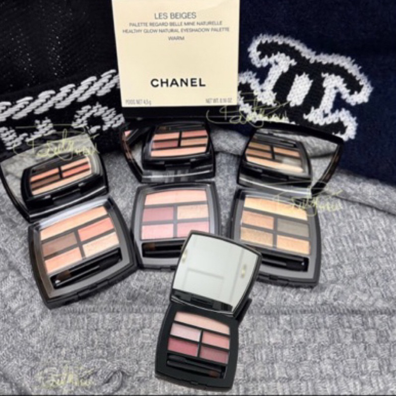 🔴現貨CHANEL LE Beiges香奈兒時尚裸光立體眼彩盤 5色眼影盤 Warm Deep Tender