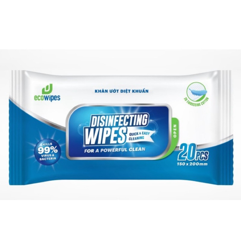 小包箱購:Ecowipes 優你可  柔護 酒精濕紙巾 酒精 抗菌 酒精擦 ISO9001認證 防疫 (20抽*10入)