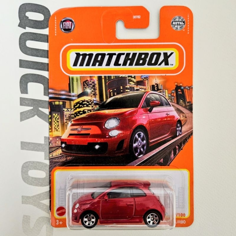 ◤玩具快克◢ MATCHBOX 火柴盒 普卡 FIAT 500 TURBO