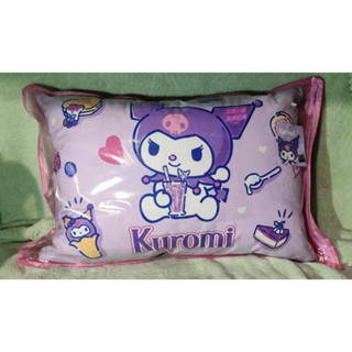 《周邊》【☆現貨☆】特賣 臺灣製 正版授權 三麗鷗 代理版 酷洛米 Kuromi 抱枕 靠枕 躺枕 枕頭 小抱枕 休憩枕