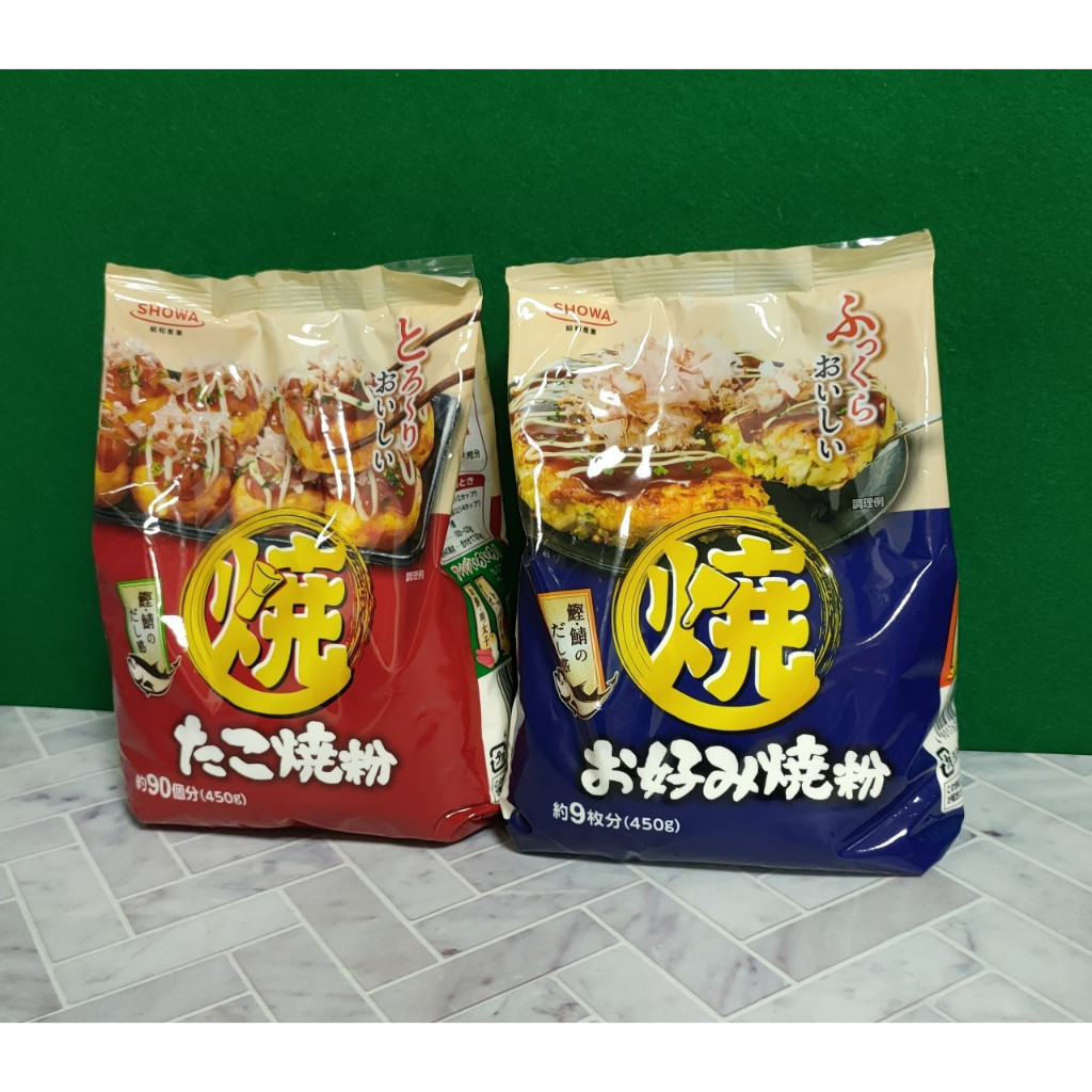 賣場低消199元 日本 昭和產業SHOWA 大阪燒粉 章魚燒粉450g