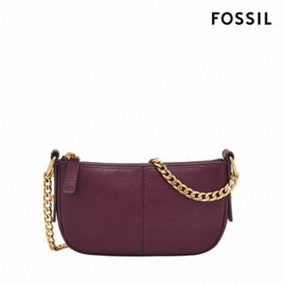 【FOSSIL 官方旗艦館】Jolie 真皮迷你法棍包-紫晶色 ZB1906519