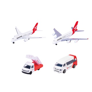 玩具反斗城 Majorette美捷輪小汽車-澳洲航空限定飛機