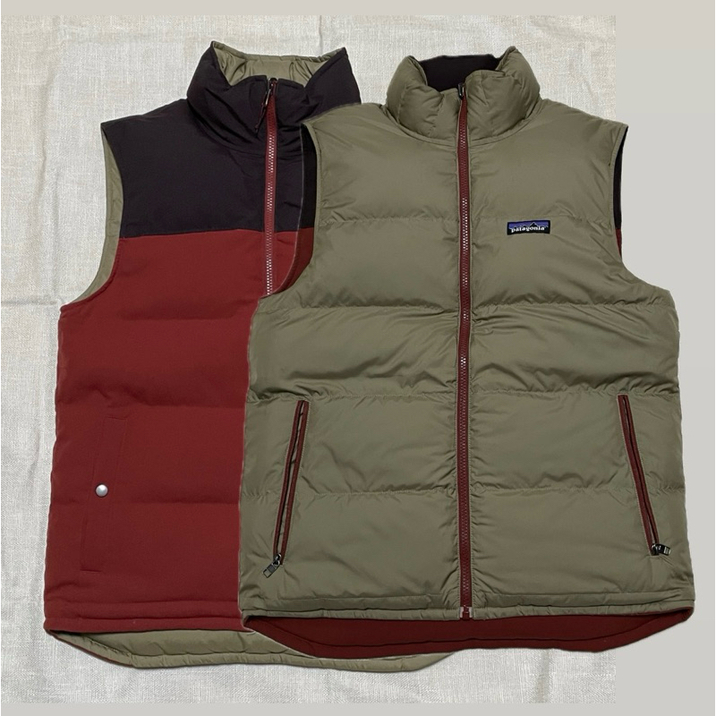 雙面穿｜patagonia Reversible Bivy Down Vest 羽絨 背心 拉鍊 保暖 厚實 寒流 冬天