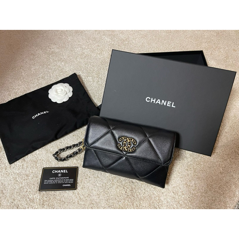 Chanel 19手拿包🖤二手美包