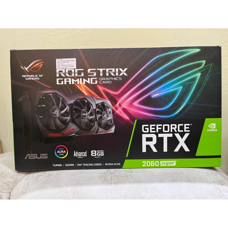 ASUS ROG STRIX GAMING GEFORCE RTX 2060super 8GB