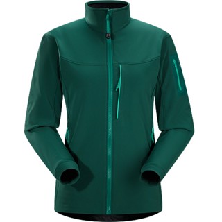 [出清]Arc'teryx 始祖鳥 Gamma MX Jacket 女 防潑水軟殼外套 銘綠 12663 綠野山房