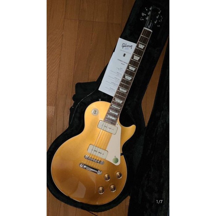 【名人樂器】全新品 Gibson Les Paul Classic 2018 Gold Top P-90 絕版美品