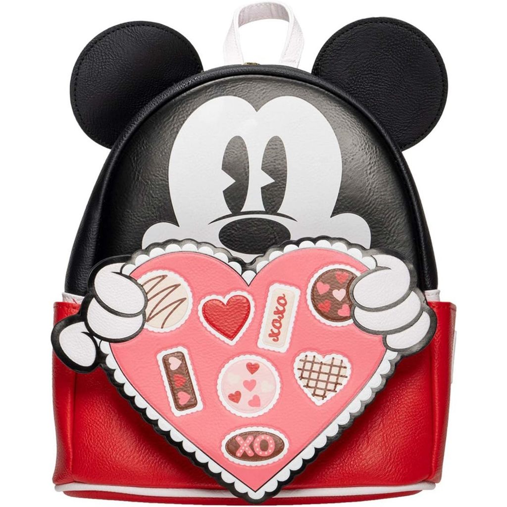 預購👍正版👍美國迪士尼 Chocolate 巧克力 Mickey Loungefly 米奇 後背包 米老鼠 包包