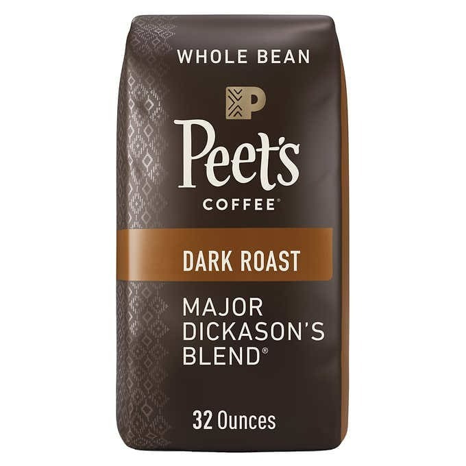 Peet's Coffee Major Dickason's 混合咖啡 深度烘焙(2磅)(Costco貨)