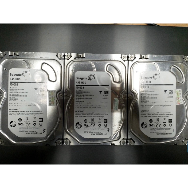 Seagate硬碟 希捷 4TB SATA 3.5吋硬碟 (故障品) 報帳用📖售完為止